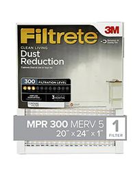 FILTER AIR DST REDUC 20X24X1IN, Pack of 4