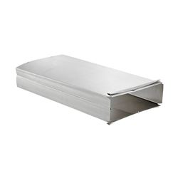 Lambro 101L/101 Range Hood Duct, Aluminum, Pack of 5