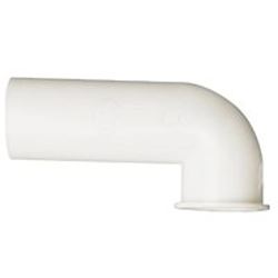 Plumb Pak PP855-80 Sink Tailpiece, 1-1/2 in, PVC, White