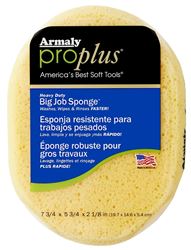 Armaly ProPlus 00006 Big Job Sponge, 7-3/4 in L, 5-3/4 in W, Polyester, Yellow