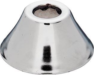 Plumb Pak PP59PC Bath Flange, 4 in OD, For: 1-1/2 in Pipes, Polished Chrome