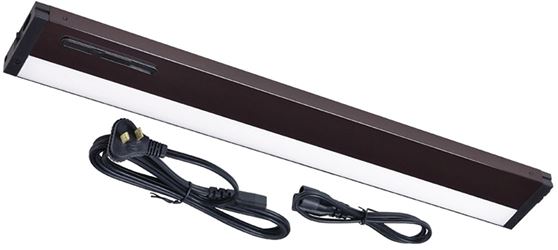 Good Earth Lighting UC1034-BR2-12LF0 Under Cabinet Bar, 0.16 A, 120 V, 7.83 W, LED Lamp, 448.5, 3090 K Color Temp