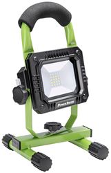 PowerSmith PWLR108S Rechargeable Work Light, 16 W, Lithium-Ion Battery, 1-Lamp, LED Lamp, 800/400/200 Lumens