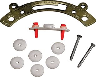 Plumb Pak PP835-56L Toilet Anchor Flange Kit, For: Universal Fit