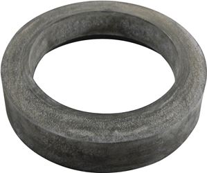 Keeney K832-3 Tank-to-Bowl Gasket, 3-1/4 in ID x 4-1/2 in OD Dia, Sponge Rubber, Gray, For: 3 in Toilet Flush Valves