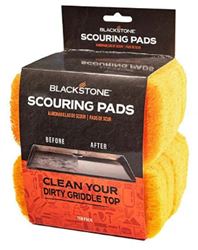 Blackstone 5063 Replacement Scouring Pad, Nylon Abrasive, 5-1/2 in L, 4 in W, Orange