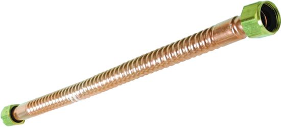 Camco USA 10063 Water Connector, 3/4 in, FIP, Copper, 18 in L