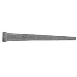 ProFIT 0093152 Square Cut Nail, Concrete Cut Nails, 8D, 2-1/2 in L, Steel, Brite, Rectangular Head, Tapered Shank, 50 lb