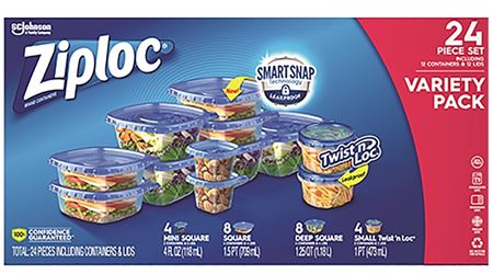 CONTAINER STOR VARIETY PK 12CT, Pack of 4