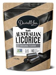 Darrell Lea DLOB8 Candy, Licorice Flavor, 7 oz Bag, Pack of 8