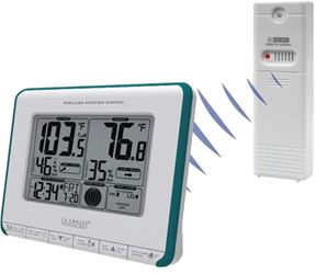 La Crosse 308-1711BL Weather Station, -20 to 140 deg F, Digital Display