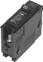 Siemens Q120 Circuit Breaker, Mini, 20 A, 1 -Pole, 120/240 V, Fixed Trip, Plug Mounting