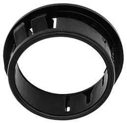 Jandorf 61427 Conduit Bushing, Nylon, Black, 15/16 in Dia Panel Hole, 0.453 in Thick Panel