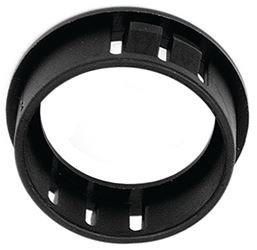 Jandorf 61426 Conduit Bushing, Nylon, Black, 15/16 in Dia Panel Hole, 0.453 in Thick Panel