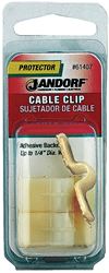 Jandorf 61407 Cable Clip, Nylon, Natural