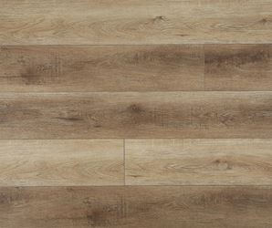 Healthier Choice Flooring CVP102G03 Luxury Plank with Pad, 48 in L, 7 in W, Beveled Edge, Wood Look Pattern, SPC, 60/BX