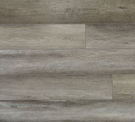 Healthier Choice Flooring CVP102G01 Luxury Plank with Pad, 48 in L, 7 in W, Beveled Edge, Wood Look Pattern, SPC, 60/BX