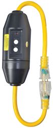CCI 2817 Extension Cord, 2 ft Cable, 15 A, 125 V, Yellow