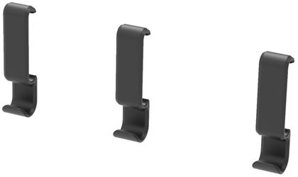 Traeger Pop-And-Lock BAC613 Accessory Hooks, Steel, For: Grills with P.A.L. Pop-And-Lock Accessory Rail