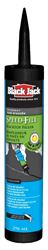 Black Jack 6439-9-66 Crack Filler, Fluid, Black, Mild, 10 fl-oz Tube, Pack of 12