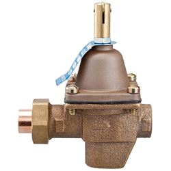 Watts 1156F SB1156F Water Feed Regulator, 1/2 in Connection, 10 to 25 psi Regulating, Bronze Body