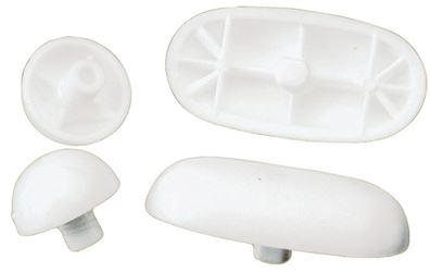 Plumb Pak PP836-41 Seat Bumper Set, Plastic