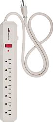 Eaton Wiring Devices 1176V Surge Protection Power Strip, 2 -Pole, 125 V, 15 A, 7 -Outlet, 70 J Energy, Ivory