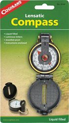 Coghlans 8164 Lensatic Compass, Plastic