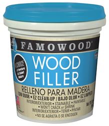 Famowood 40022134 Wood Filler, Liquid, Paste, Slight, Red Oak, 1 pt