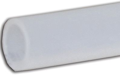 Abbott Rubber T16 Series T16004002/9002P Pipe Tubing, Plastic, Translucent Milky White, 100 ft L