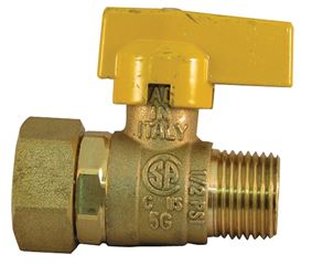 Pro-Flex PFGV-PF12MB Gas Valve, 1/2 in Connection, MIP x CSST