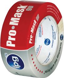 IPG 5104-3 Masking Tape, 60 yd L, 2.81 in W, Crepe Paper Backing, Beige