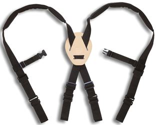 CLC Tool Works Series 5122 Construction Suspender, Nylon, Black