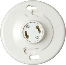 Eaton Wiring Devices GU24W-SP Lamp Holder, 250 VAC, 660 W, White