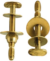 Plumb Pak PP830-49 Bolt Set, Snap-Off, Brass