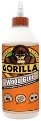 Gorilla 6206001 Wood Glue, Light Tan/Milky, 36 oz Tube