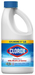 Clorox 32260 Regular Bleach, 43 oz, Liquid, Bleach, Pack of 6