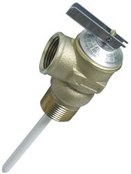 Camco USA 10473 Relief Valve, 3/4 in, NPT, Brass Body