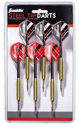 Franklin Sports 56011 Dart Set, Steel Tip Dart, Nylon/Steel