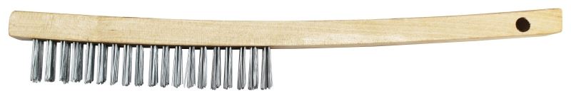 Premier 319 Standard Wire Brush, Metal Trim, Wood Handle