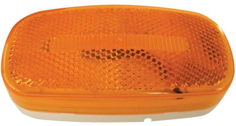 PM V180A Marker Light, 12 V, LED Lamp, Amber Lens, Surface Mounting