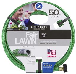 Swan SNFA12050 Garden Hose, 50 ft L, Plastic, Green