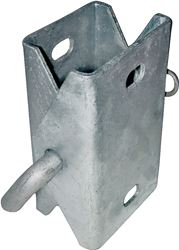 Multinautic 10004 Connector Hinge, Galvanized Steel, For: Stationary Dock with 10 000 Series Back Plates or Corners