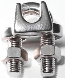 BARON 260S-3/16 Wire Rope Clip, Stainless Steel