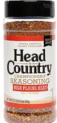 Head Country Championship Seasoning Series HC810 BBQ Seasoning, High Plains Heat Flavor, 10 oz