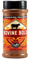 Plowboys Barbeque PF02025 Bovine Bold BBQ Rub, 12.5 oz, Jar