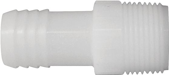 ADAPTER PIPE 1IN M THRD NYLON, Pack of 15