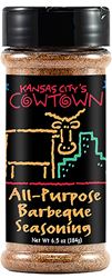 Cowtown CT00105 All-Purpose BBQ Seasoning, 6.5 oz, Bottle