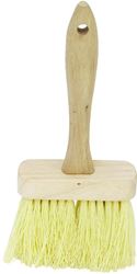 DQB E-Z Fit Series 11937 Masonry Brush, 4-3/4 in L Brush, Synthetic Bristle, Hardwood Handle