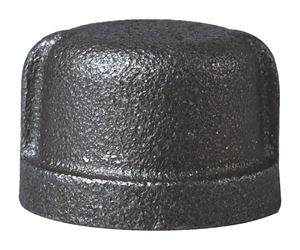 Prosource 521-404HN Series 18-3/4B Pipe Cap, 3/4 in, FIP, Malleable Iron, 40 Schedule, 300 psi Pressure